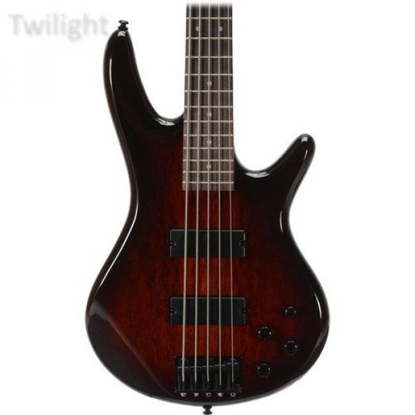 Ibanez GSR205SMCNB - 5-String Electric Bass Guitar - GIO Series (Charcoal Brown Burst) #4 image