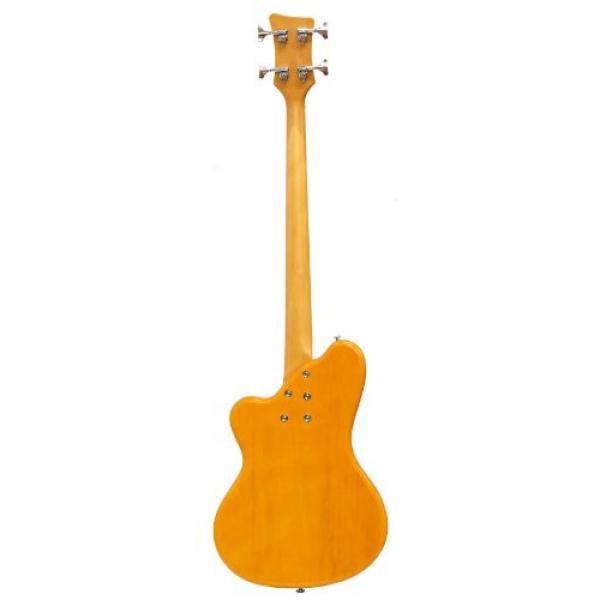 Italia Imola 4 string Bass (Amber) #2 image