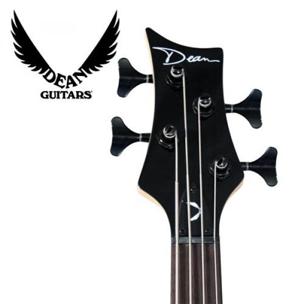 Dean Edge 09 Mahogany Electric Bass with Cable, Strap, 12 Pick Sampler Pack &amp; Stand! #4 image