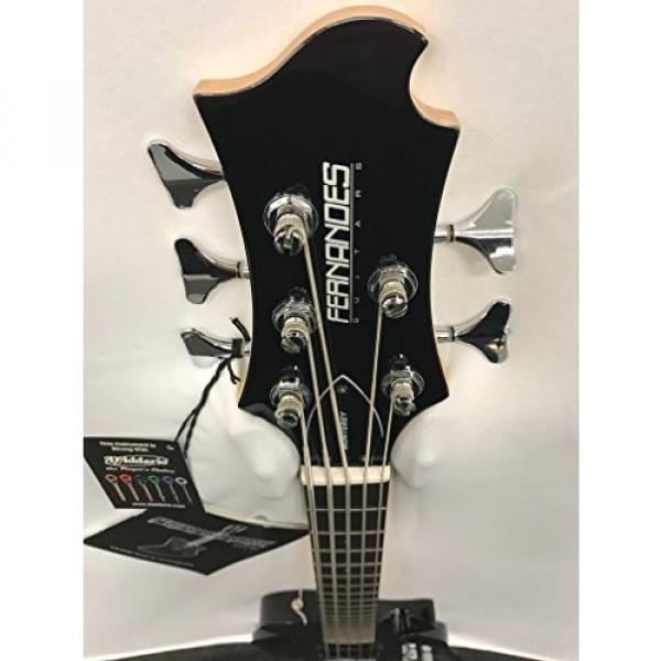 Fernandes Monterey 5 X Bass Guitar - Black #5 image