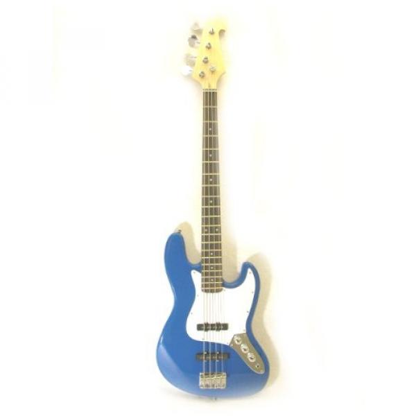 ELECTRIC BASS - SKY BLUE Maple Rosewood 47&quot;- PJ 4-String Guitar Brand New #1 image