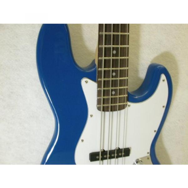 ELECTRIC BASS - SKY BLUE Maple Rosewood 47&quot;- PJ 4-String Guitar Brand New #3 image