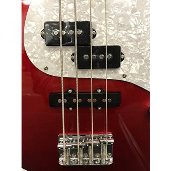 Fernandes Retrospect 4 X Bass Guitar - Candy Apple Red #5 image