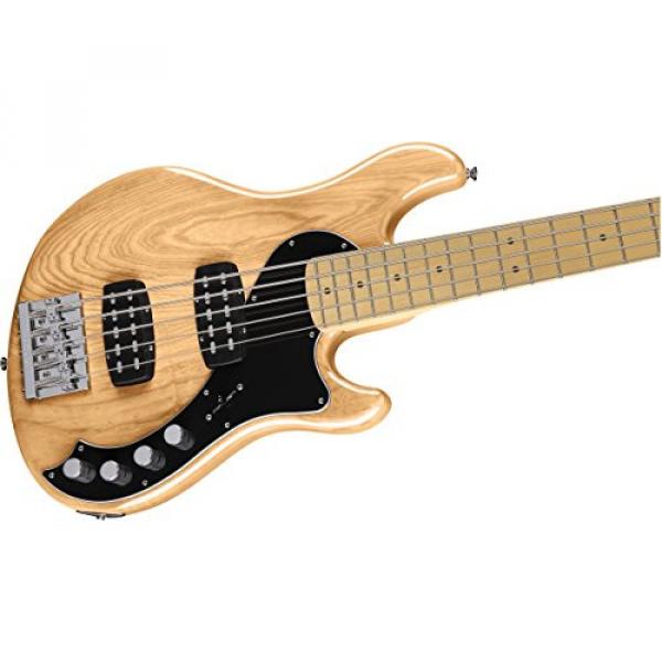 Fender Deluxe Dimension Bass V, Maple Fingerboard, Natural #4 image