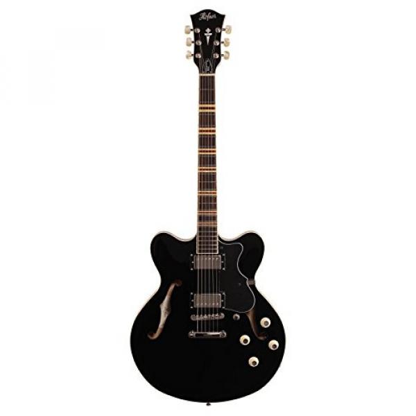 Hofner HCT-VTH-BK-O Very Thin Contemporary Guitar, Black #1 image
