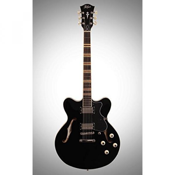 Hofner HCT-VTH-BK-O Very Thin Contemporary Guitar, Black #3 image