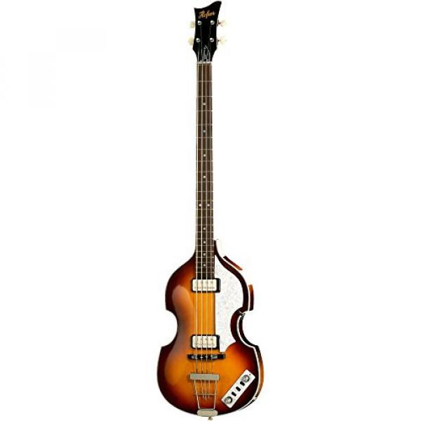 Hofner H500/1-CT Contemporary Series Violin Bass Guitar Sunburst #3 image