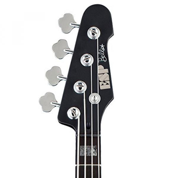 ESP Frank Bello Signature Bass Black Satin #5 image