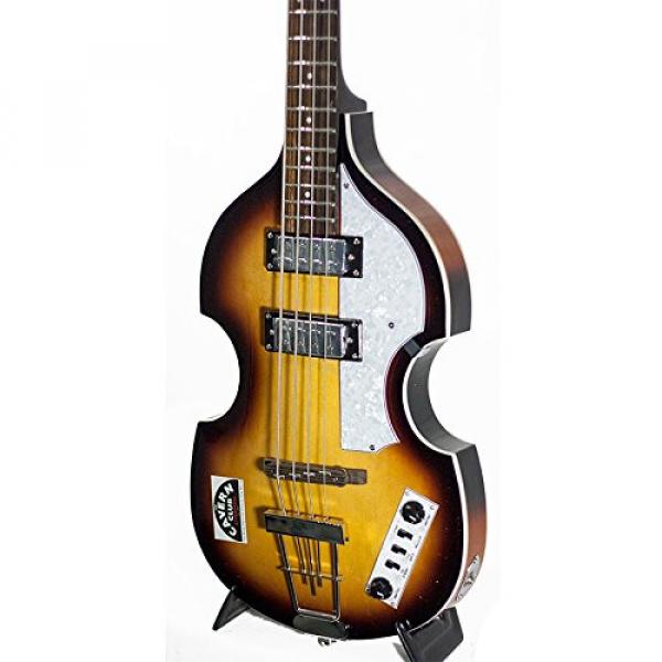 Hofner Ignition Cavern Club Beatle Bass Sunburst Limited Edition Violin Electric Bass w/ Case #2 image