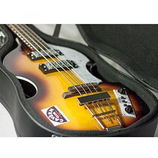 Hofner Ignition Cavern Club Beatle Bass Sunburst Limited Edition Violin Electric Bass w/ Case #6 image