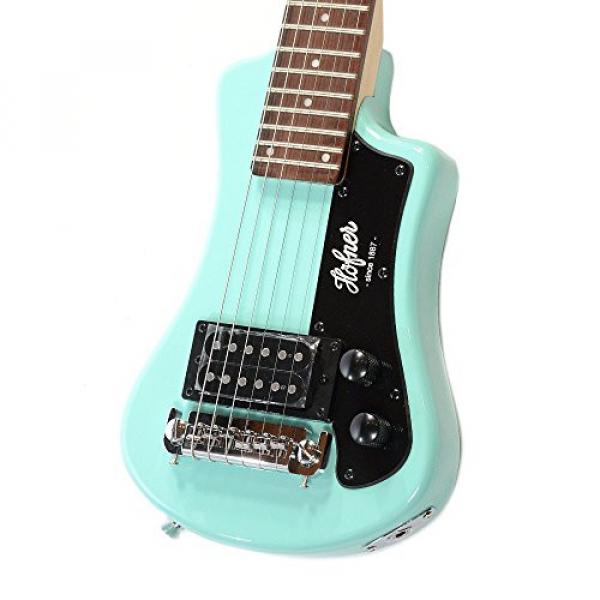 Hofner CT Shorty Travel Guitar - Limited Edition Surf Green #2 image
