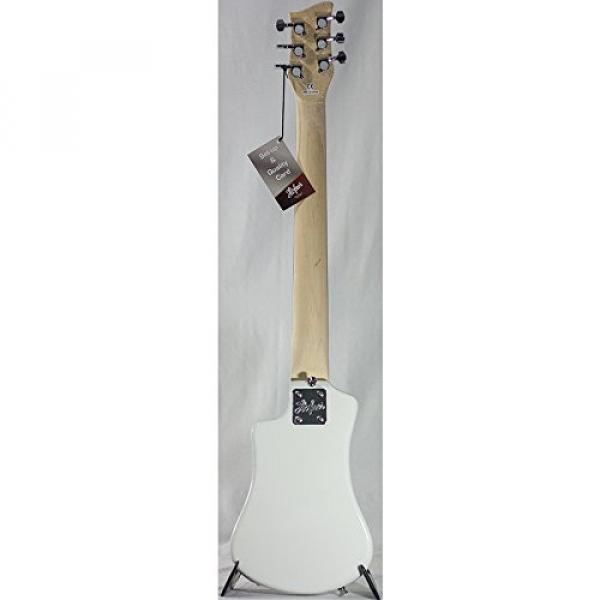 Hofner HOF-HCT-SH-WH-O Shorty Electric Guitar, White #2 image