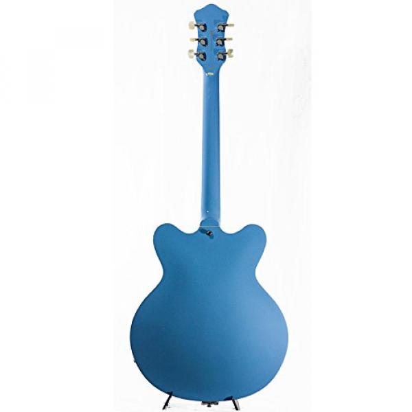 Hofner Verythin Limited Edition Contemporary Series Powder Blue 6-String Electric Guitar w/ Bigsby #3 image