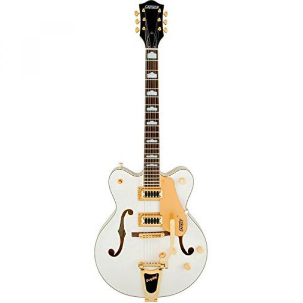 Gretsch G5422TG Electromatic Hollowbody Double-Cut with Bigsby - Snowcrest White #3 image