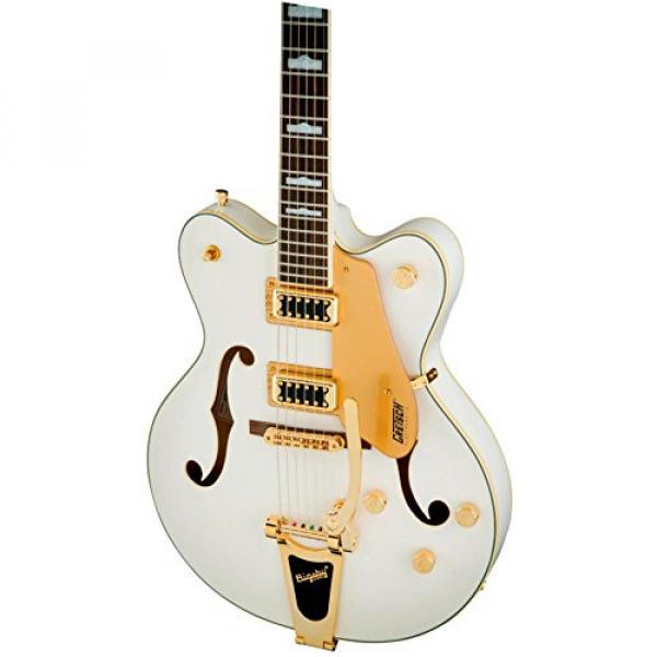 Gretsch G5422TG Electromatic Hollowbody Double-Cut with Bigsby - Snowcrest White #5 image