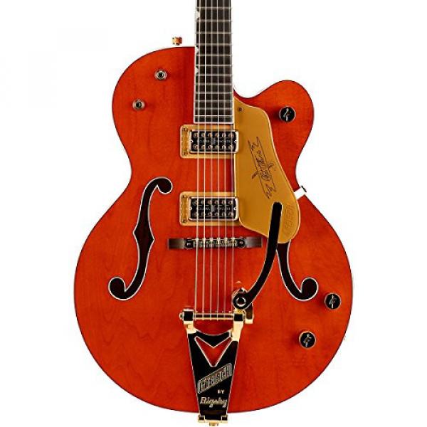Gretsch G6120 Chet Atkins Hollow Body Electric Guitar - Orange #1 image