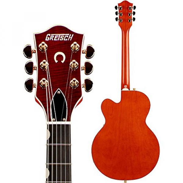 Gretsch G6120 Chet Atkins Hollow Body Electric Guitar - Orange #4 image