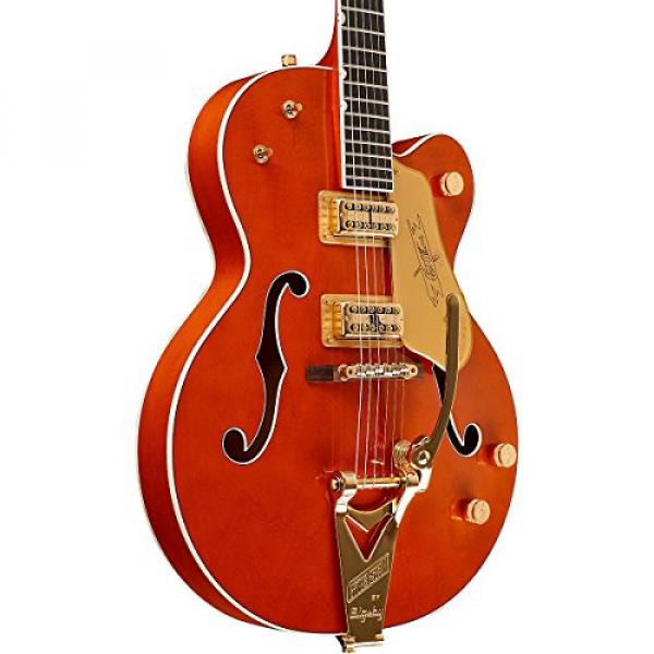 Gretsch G6120 Chet Atkins Hollow Body Electric Guitar - Orange #5 image