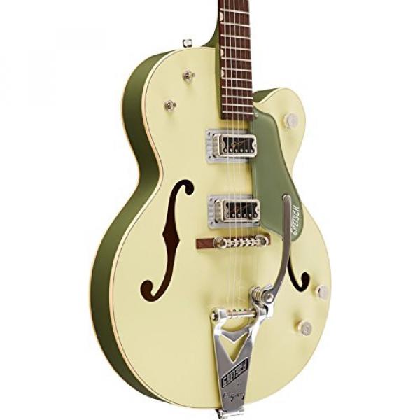 Gretsch G6118T-SGR Players Edition Anniversary - 2-tone Smoke Green, Bigsby #5 image