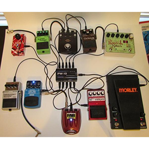 SwitchBlade Audio PW-10 Guitar Pedal Power Supply up to 10 Effects 9-Volt 2-Amp 9V 2A #3 image