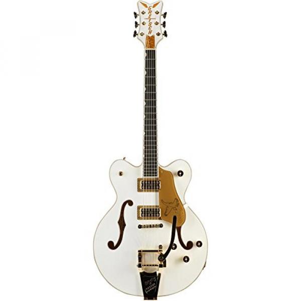 Gretsch G6636T Players Edition Falcon Center Block - White, Bigsby Tailpiece #3 image