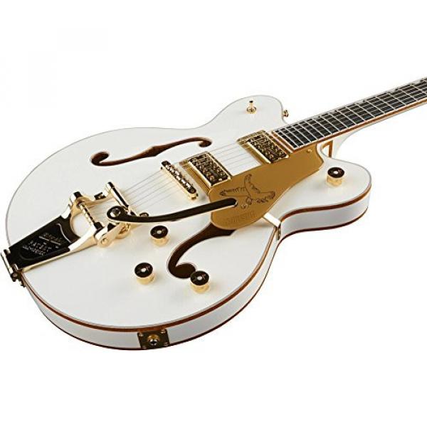 Gretsch G6636T Players Edition Falcon Center Block - White, Bigsby Tailpiece #5 image
