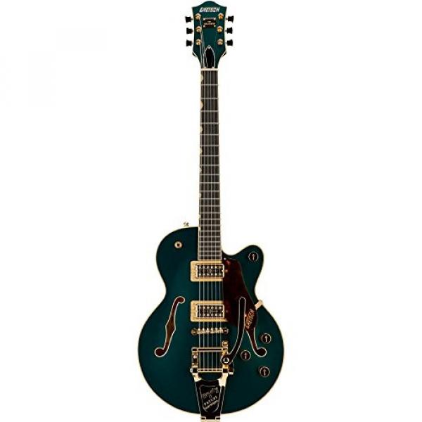Gretsch G6655TG Players Edition Broadkaster Jr. Center Block - Cadillac Green, Bigsby Tailpiece #3 image
