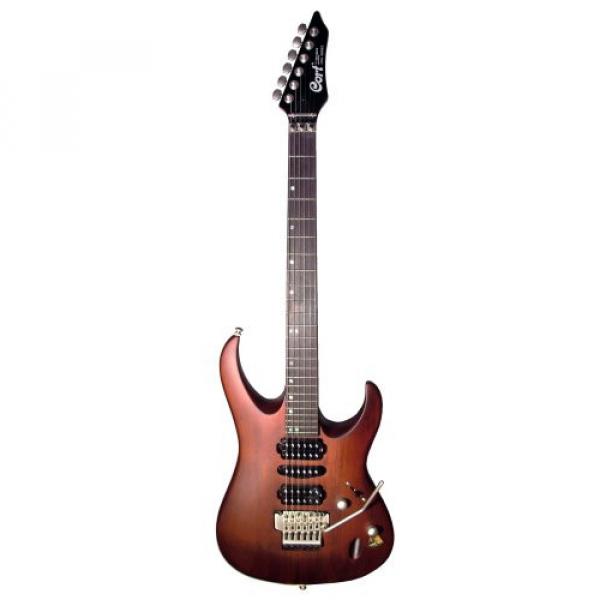 Cort Viva Gold II-WS Solid Body Electric Guitar, Walnut Stain Finish #1 image