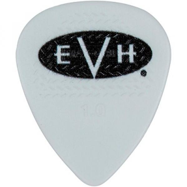 EVH Signature Series Picks (6 Pack) 1.0 mm White/Black #1 image