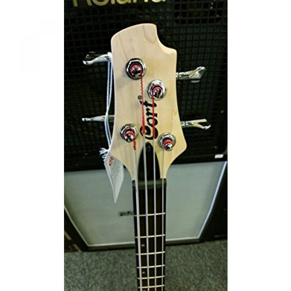 Cort Action PJ Electric Bass Guitar, New 2016 Model Flat Black #4 image