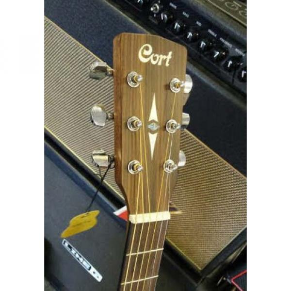 Cort L100 OC Acoustic Electric Guitar Fishman Pickup and Tuner Solid Spruce Top #5 image