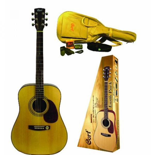 Cort Earth Pack Acoustic Dreadnaught Guitar Pack #1 image
