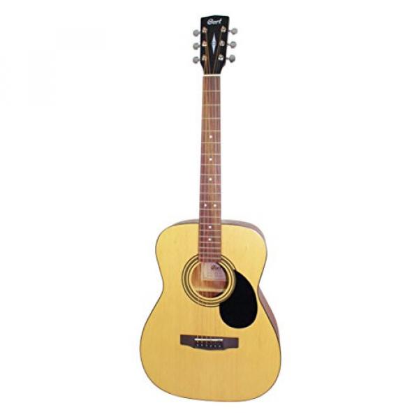 Cort AF510OP Standard Concert Body Acoustic Guitar Spruce Top, Natural Open Pore #1 image