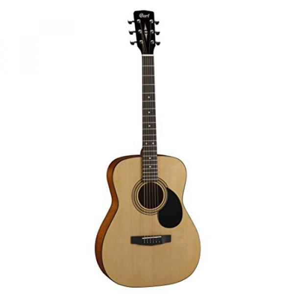 Cort AF510OP Standard Concert Body Acoustic Guitar Spruce Top, Natural Open Pore #2 image