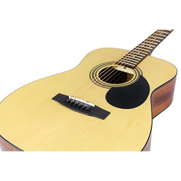 Cort AF510OP Standard Concert Body Acoustic Guitar Spruce Top, Natural Open Pore #3 image
