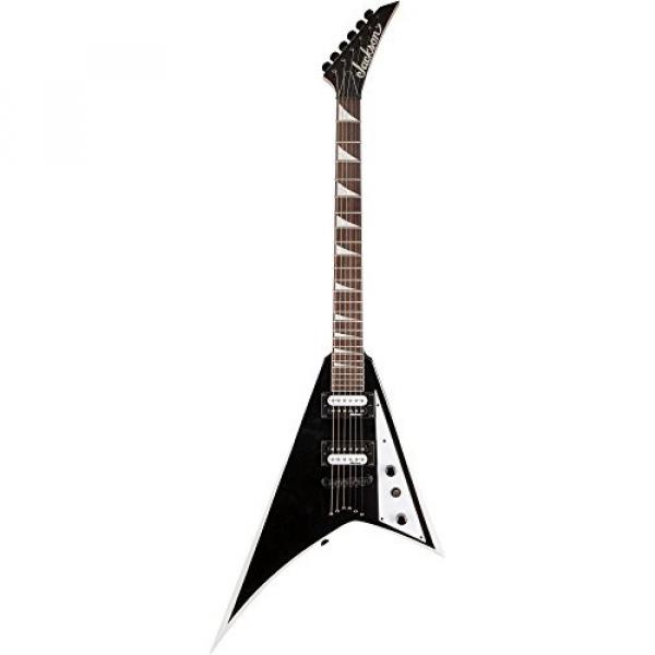 Jackson JS32T Rhoads Electric Guitar Black with White Bevel #2 image