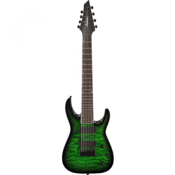 Jackson SLATFXQMG 3-8, 8-String Electric Guitar - Transparent Green #1 image