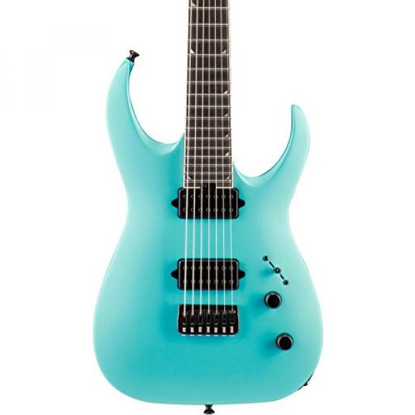 Jackson USA Signature Model Misha Mansoor Juggernaut HT7 Electric Guitar Matte Blue Frost #1 image