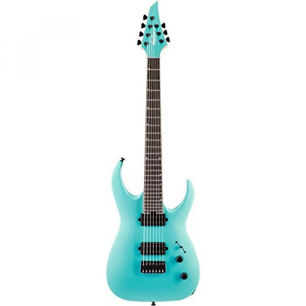 Jackson USA Signature Model Misha Mansoor Juggernaut HT7 Electric Guitar Matte Blue Frost #3 image