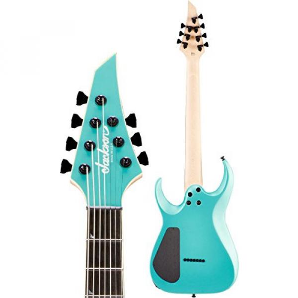 Jackson USA Signature Model Misha Mansoor Juggernaut HT7 Electric Guitar Matte Blue Frost #4 image