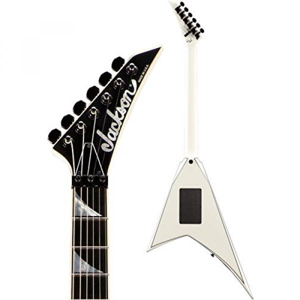 Jackson USA RR1 Randy Rhoads Select Series Electric Guitar Snow White Pearl with Black Pinstrp #4 image