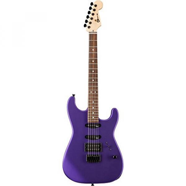 Charvel USA Select San Dimas HSS Hardtail Rosewood Fingerboard Electric Guitar Satin Plum #3 image