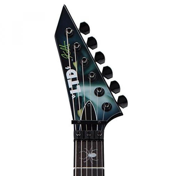ESP LTD Kirk Hammett Signature White Zombie Graphic Electric Guitar #6 image