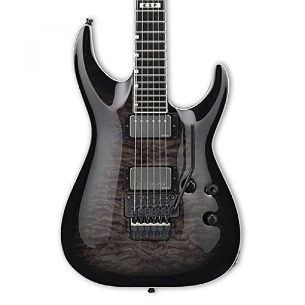 ESP EIIHORFRIISTBLKSB Horizon Series FR-II Electric Guitar, See Thru Black Sunburst #2 image