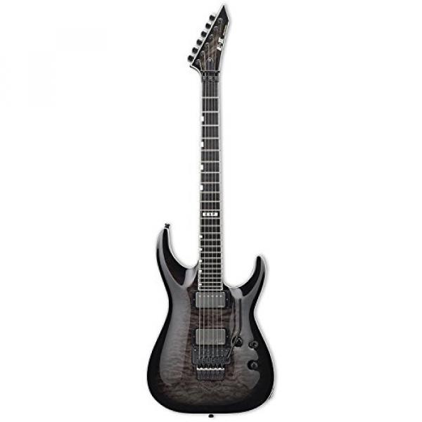 ESP EIIHORFRIISTBLKSB Horizon Series FR-II Electric Guitar, See Thru Black Sunburst #4 image