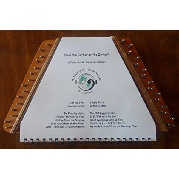 Shall We Gather at the Zither? A Collection of Hymns and Stories Arranged for Zither or Lap Harp, by World of Harmony Music #1 image