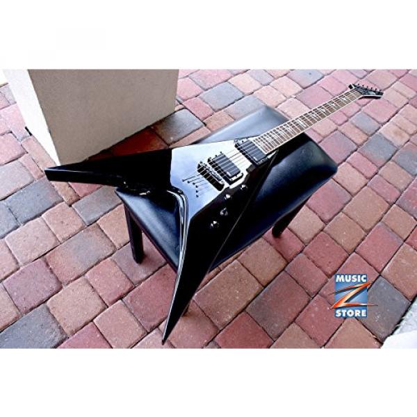 ESP LTD V-401B Baritone V-shaped body Electric Guitar Black Brand New!!! #2 image