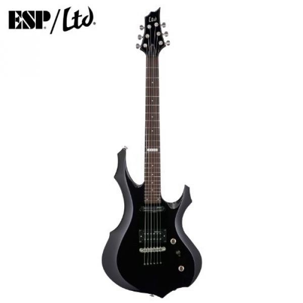 ESP F JB-F10KIT-BLK-KIT-5 Electric Guitar with Tuner, Picks, ESP Gig Bag, Cable and Guitar Amp - Black #2 image