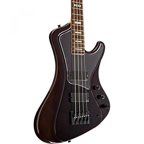 ESP E-II Stream - See Thru Black Flamed Maple Electric Bass #5 image