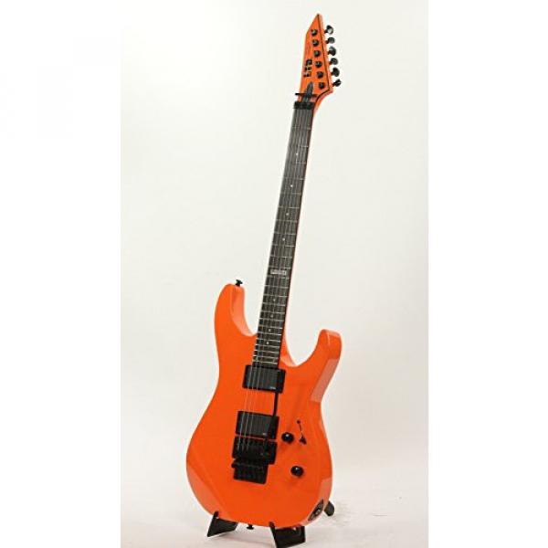 ESP LTD M-1000 GoGo Orange Electric Guitar Throwback #3 image